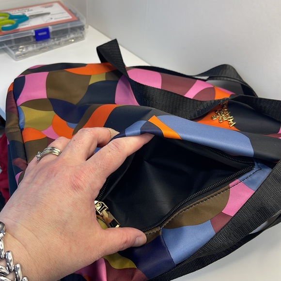 Poaba Multicolored Backpack/Shoulder Bag - Picture 7 of 8